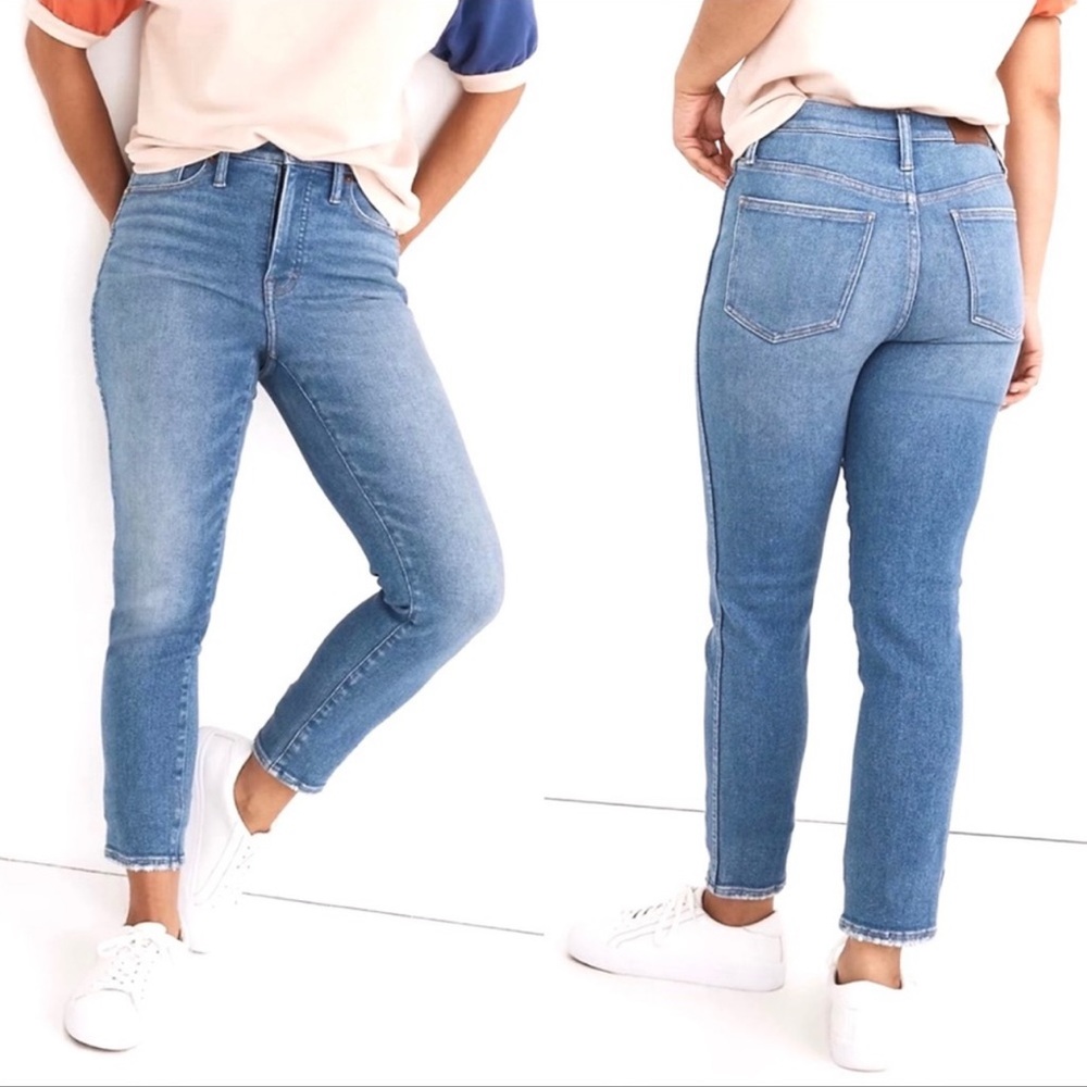 Madewell Stovepipe Jeans in Ditmas Wash